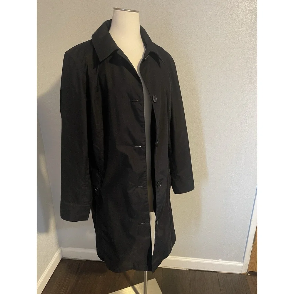 Lands End Trench Coat Size XL